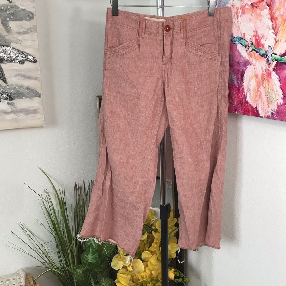 Anthro. Pilcro And The Letterpress Cropped Slacks - Picture 2 of 4